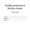 Bottes de pluie fourrées Jesse Golden caramel/Sandy mix (pointure 23)  par Liewood